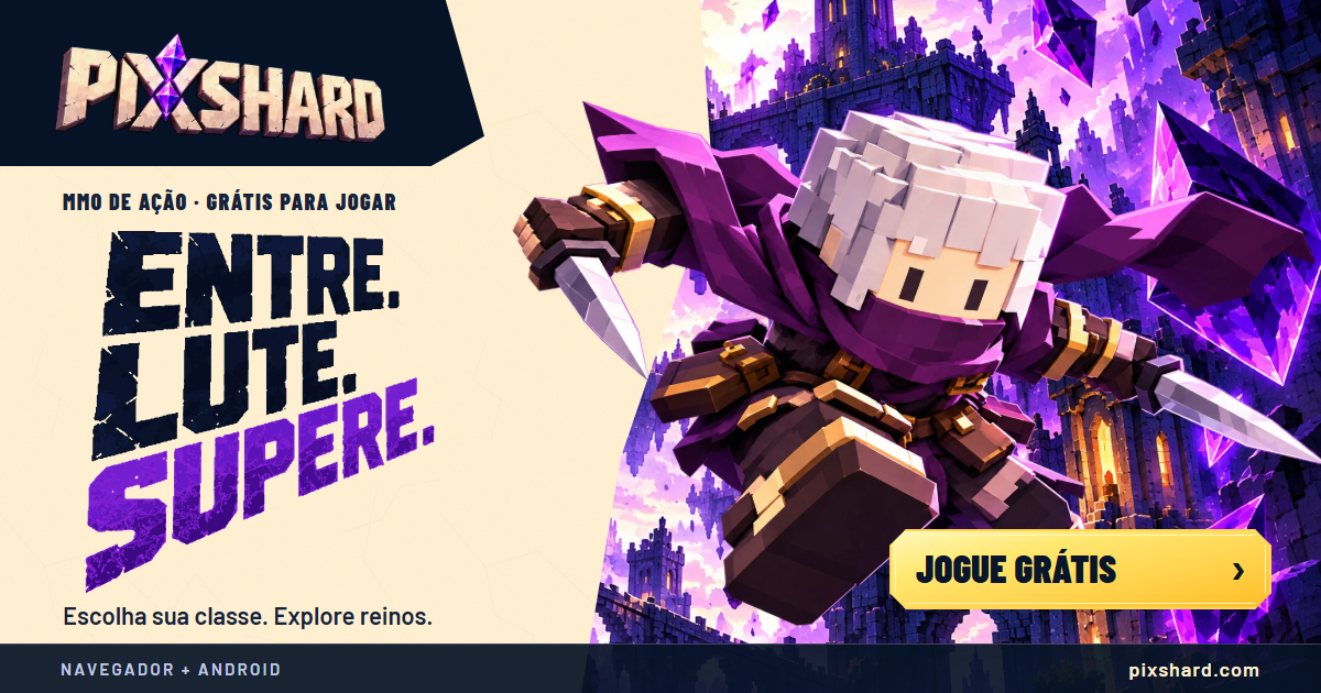 Next Browser For Android PixShard — MMO de ação grátis no navegador e Android